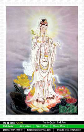 Hình Phật Mẹ Quan Âm QA143