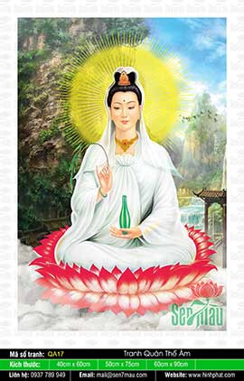 Hình Phật Mẹ Quan Âm - QA17