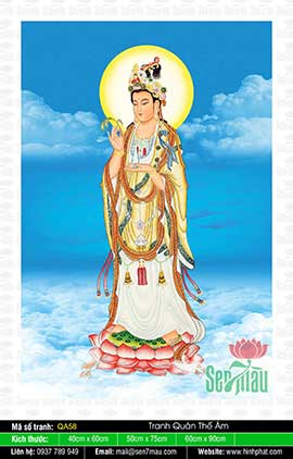 Hình Phật Mẹ Quan Âm - QA58
