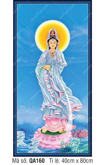 Quán Thế Âm QA160, dáng đứng giữa sóng nước