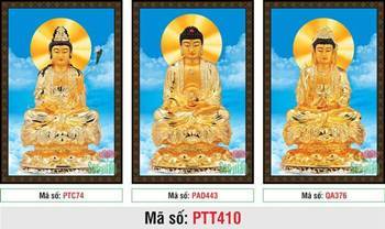 Tây Phương Tam Thánh Đẹp PTT410, uy nghiêm giữa trời xanh Tây Phương Tam Thánh Đẹp PTT410, uy nghiêm giữa trời xanh