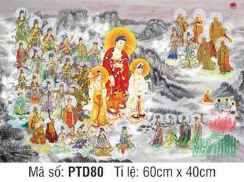 Hình Phật Tiếp Dẫn PTD80, hào quang rực rỡ giữa đại hội