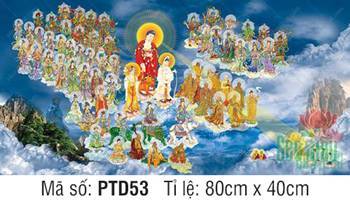 Tây Phương Tiếp Dẫn Đẹp PTD53, hào quang rực rỡ giữa tầng mây