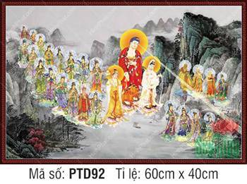 Tây Phương Tiếp Dẫn PTD92, rực rỡ hào quang giữa cảnh sơn thủy