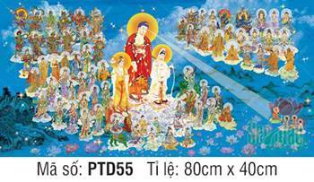 Tranh Tây Phương Tiếp Dẫn Đẹp PTD55, hào quang tỏa sáng