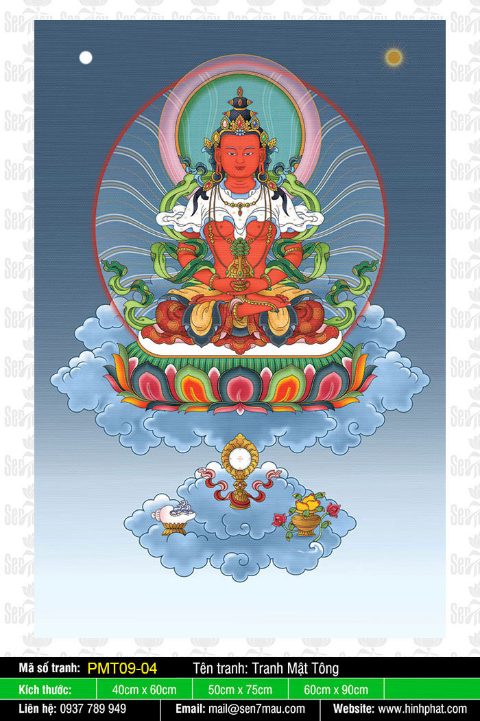 Phật Vô Lượng Thọ PMT09-04
