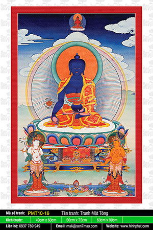 Medicine Buddha Bhaisajyaguru PMT10-16
