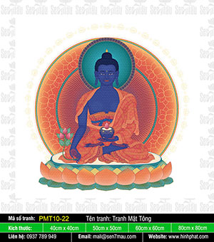 Medicine Buddha Bhaisajyaguru PMT10-22