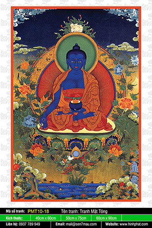 Phật Dược Sư - Mật Tông Tây Tạng PMT10-18