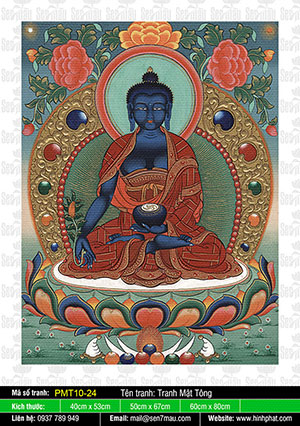 Phật Dược Sư - Mật Tông Tây Tạng PMT10-24
