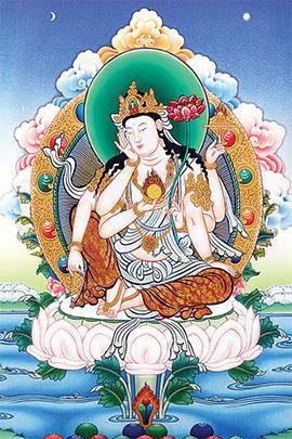 Tranh Cintamanicakra Avalokiteshvara PMT34 Tranh Cintamanicakra Avalokiteshvara PMT34