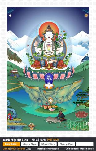 Đức Quán Thế Âm Avalokiteshvara PMT12M1, vẻ đẹp thanh tịnh