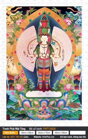 Đức Quán Thế Âm Avalokiteshvara PMT12M36