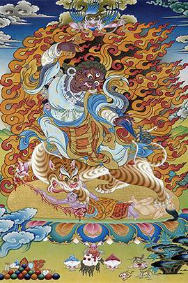 Tranh Guru Dorje Drolo PMT7 Tranh Guru Dorje Drolo PMT7