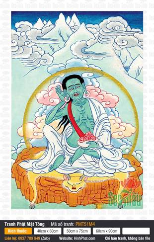 Milarepa Mật-Lặc Nhật-Ba PMT51M4, hành giả ghé tay lắng nghe