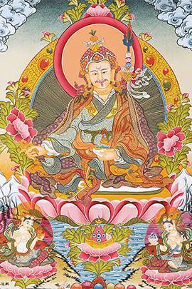 Tranh Padmasambhava - Đức Liên Hoa Sanh PMT6 Tranh Padmasambhava - Đức Liên Hoa Sanh PMT6