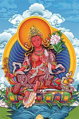 Tranh Red Tara PMT46