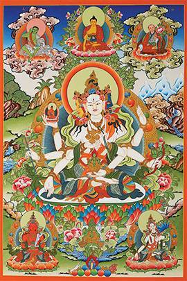 Tranh Usnishavijaya PMT48 Tranh Usnishavijaya PMT48