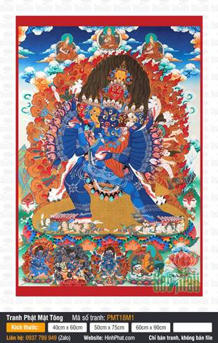 Yamantaka PMT18M1, Đại Phẫn Nộ Kim Cương Hộ Pháp