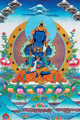 Tranh Vajradhara - Kim Cương Trì PMT4 Tranh Vajradhara - Kim Cương Trì PMT4