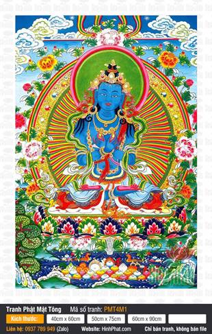 Vajradhara PMT4M1, biểu tướng Kim Cương Trì tối cao