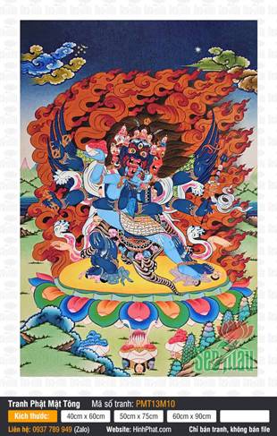 Vajrakilaya PMT13M10, bức tranh Phổ Ba Kim Cương phẫn nộ
