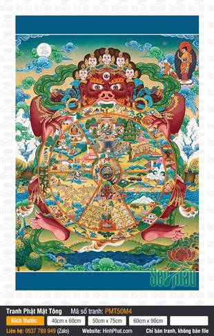 Wheel Of Life PMT50M4, chi tiết bánh xe lục đạo sinh tử